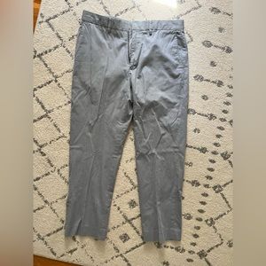 J. Crew 32x30 light blue/seer sucker pants